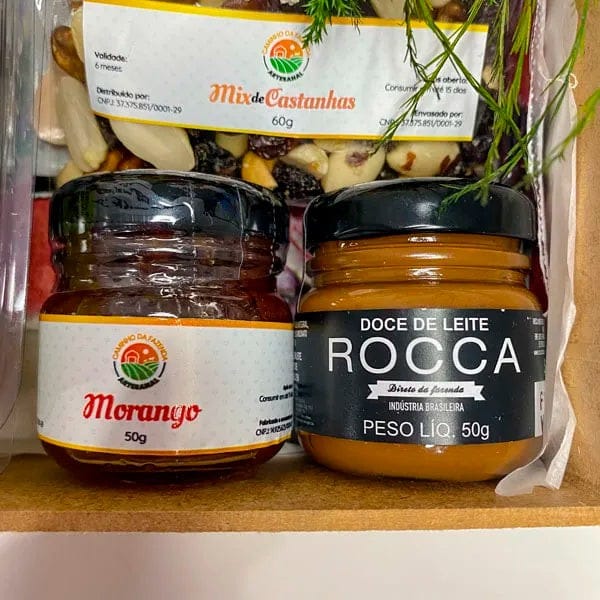 Caixa de Presente Café da Manhã ou Tarde com produtos da Fazenda – Menina Mulher - Imagem 3
